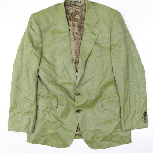 Austin Reed Men's Green Check Blazer 42R