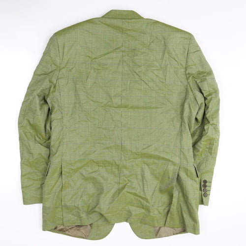 Austin Reed Men's Green Check Blazer 42R
