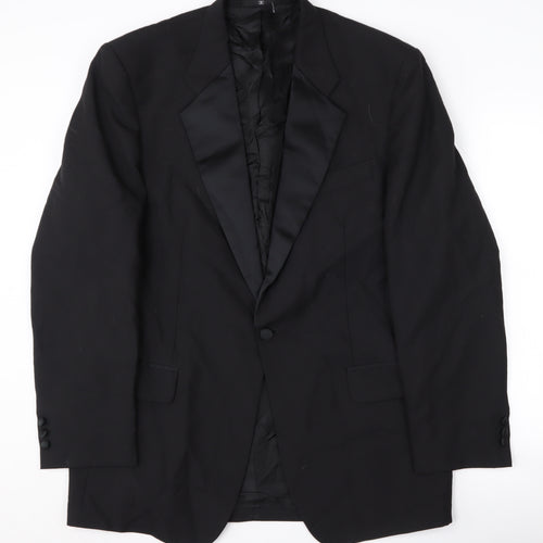 Ciro Citterio Men's Black Tuxedo Blazer, Size 40L