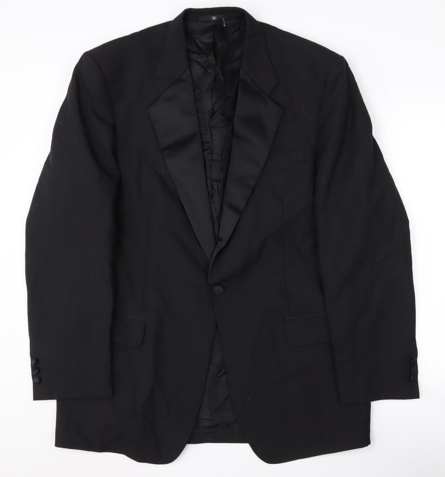 Ciro Citterio Men's Black Tuxedo Blazer, Size 40L