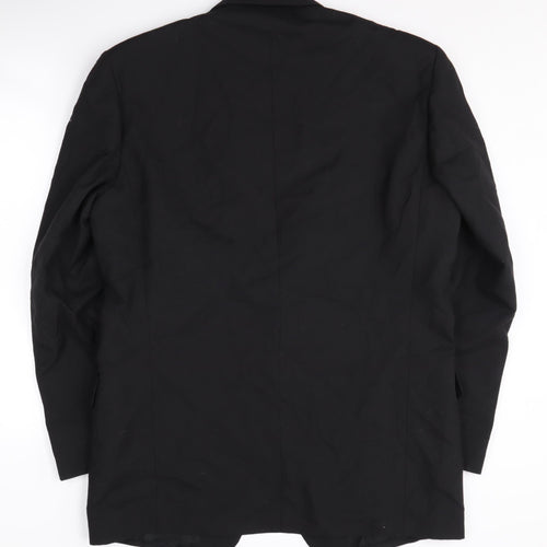 Ciro Citterio Men's Black Tuxedo Blazer, Size 40L