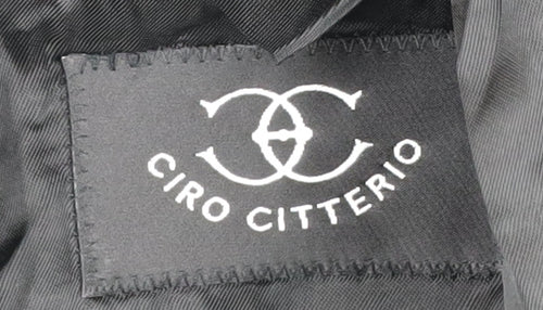 Ciro Citterio Men's Black Tuxedo Blazer, Size 40L