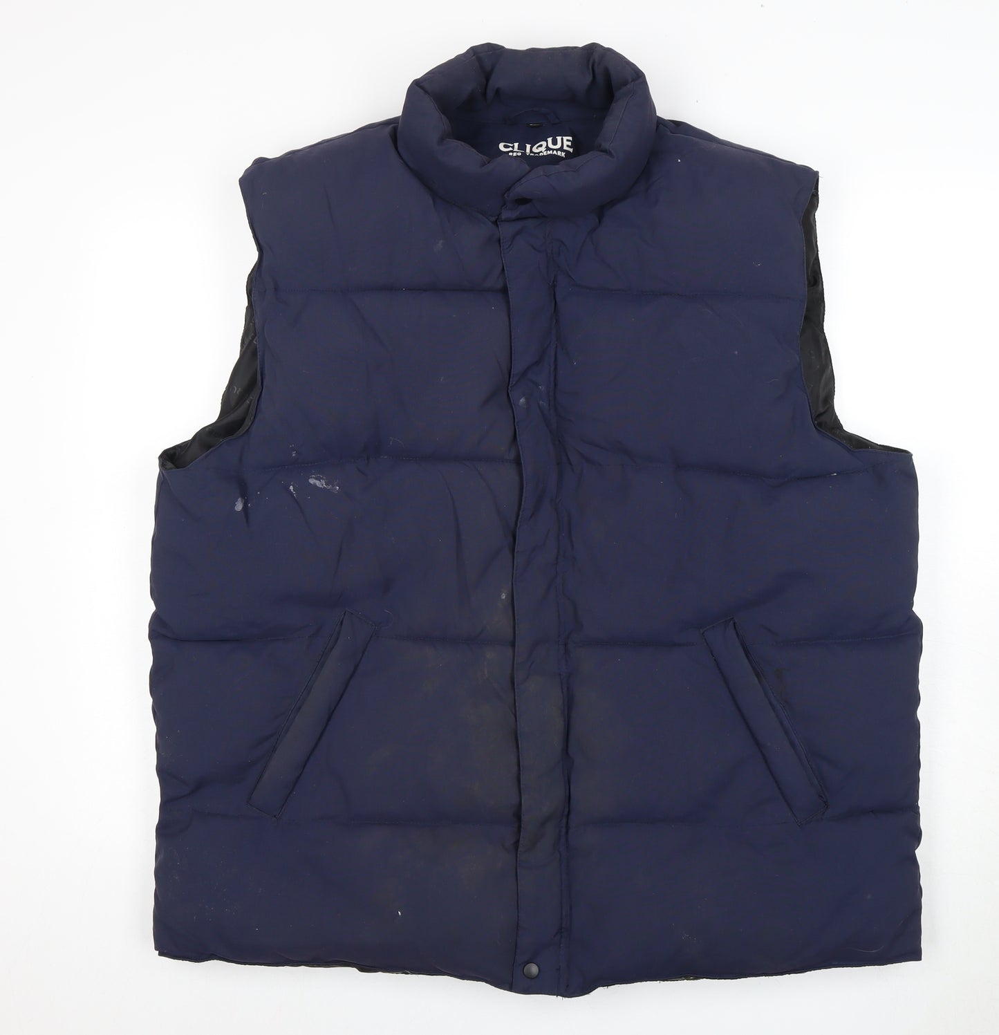 Clique Men's Blue 2XL Puffer Waistcoat
