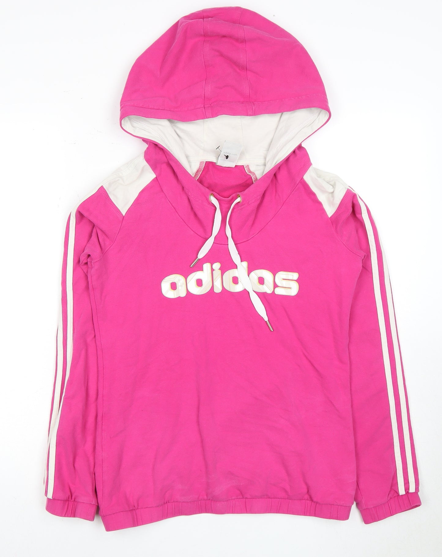 Adidas Women's Pink Pullover Hoodie Size 12