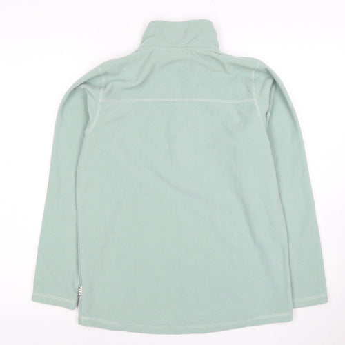 XTM Women's Green 1/2 Zip Sweatshirt Size 10