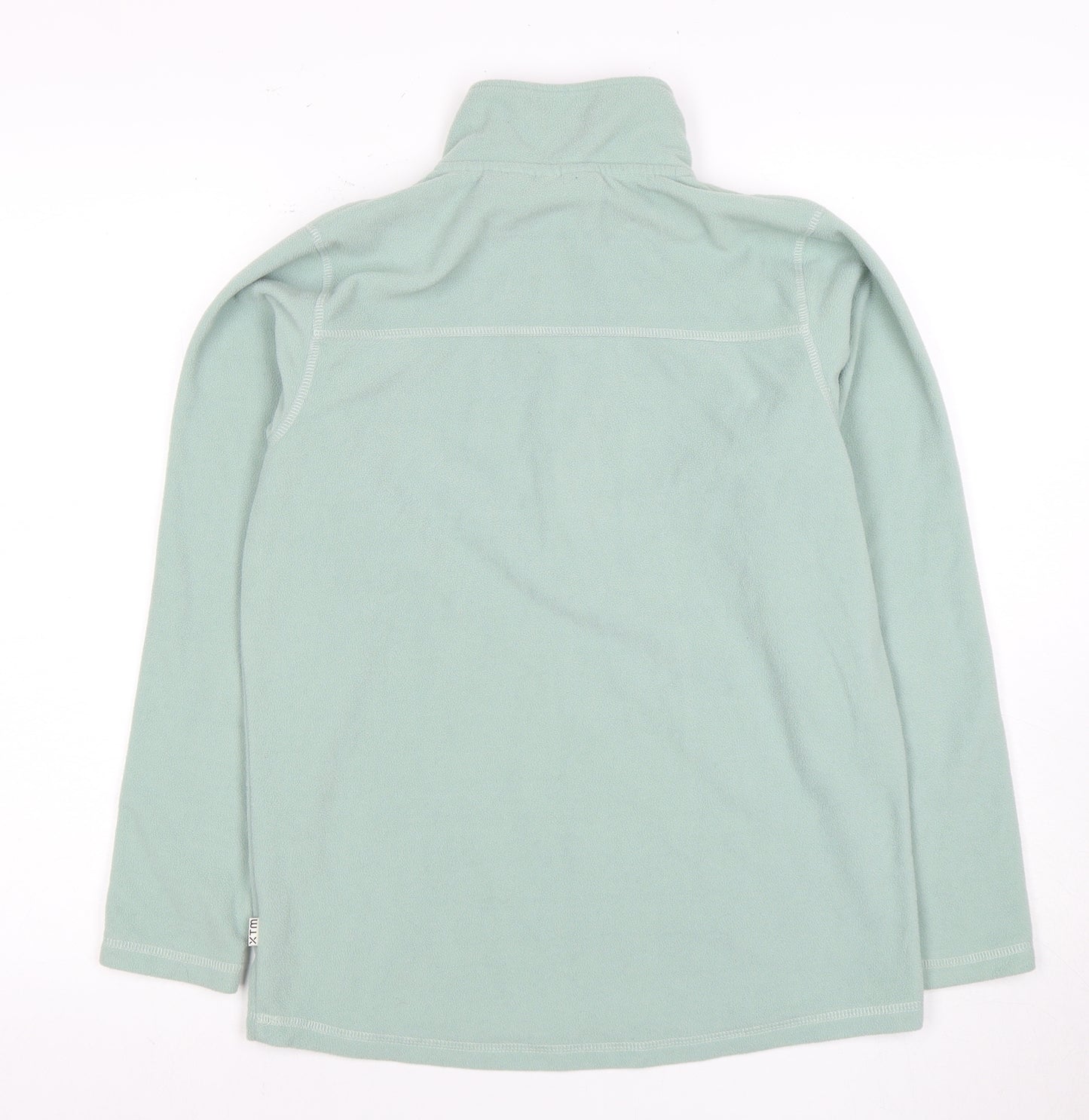 XTM Women's Green 1/2 Zip Sweatshirt Size 10