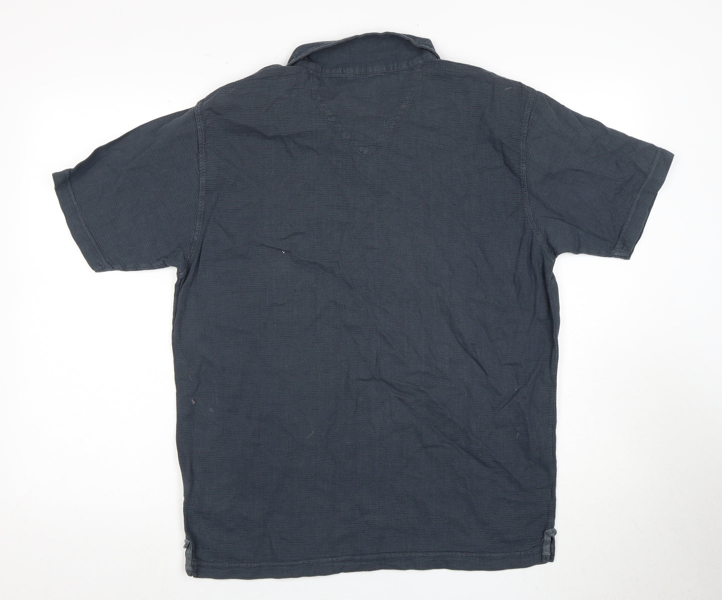 Stuff Men’s Blue Polo Shirt M Short Sleeve Cotton
