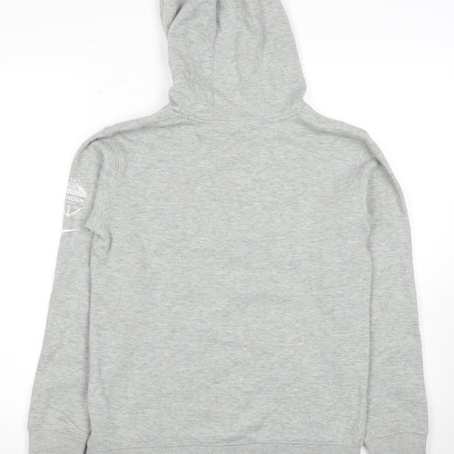 Nike Boys Grey Sports Pullover Hoodie Size 16