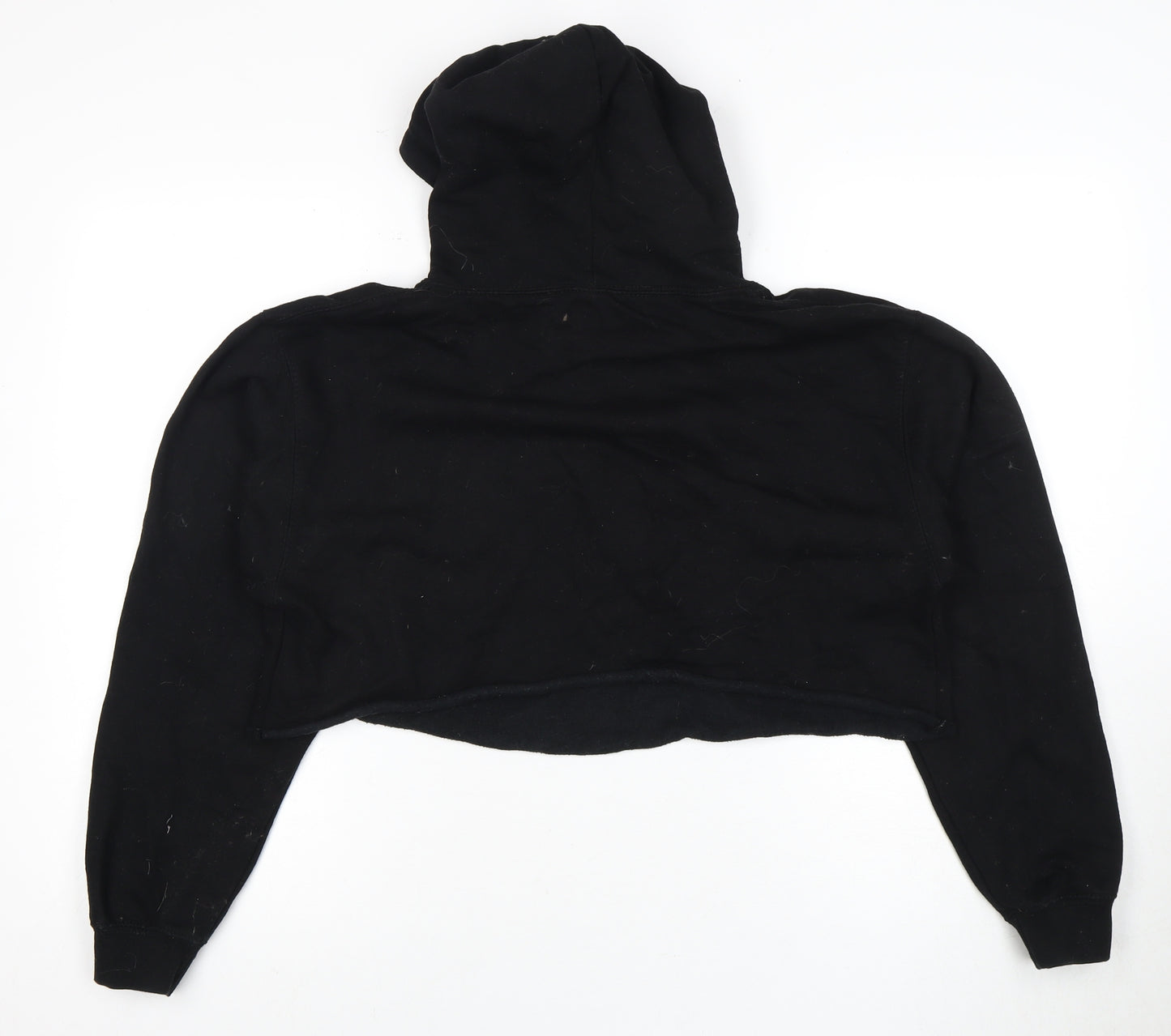 YAE Women’s Black Medium Hoodie, Relaxed Fit
