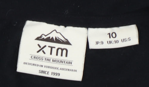 XTM Black Unisex Adults Fleece Pullover Sweatshirt
