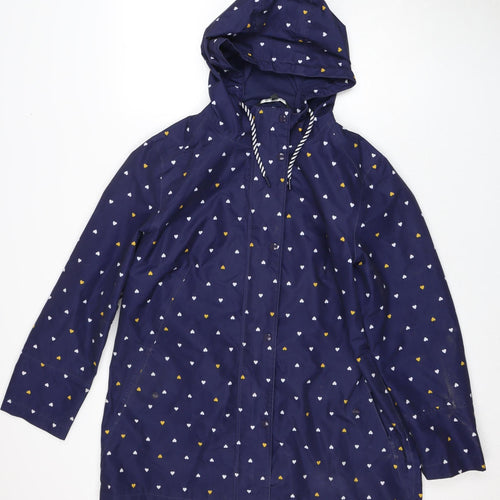 Bonmarché Women's Navy Geometric Jacket Size 14