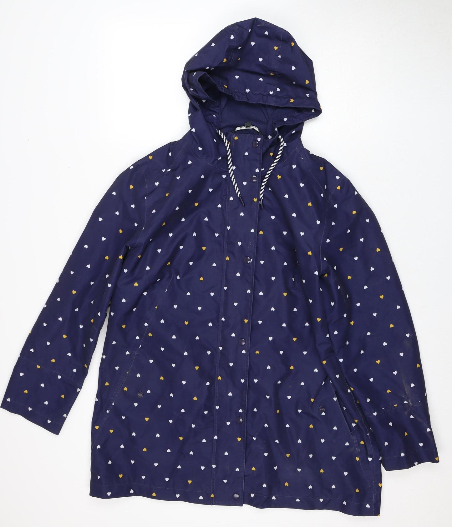 Bonmarché Women's Navy Geometric Jacket Size 14