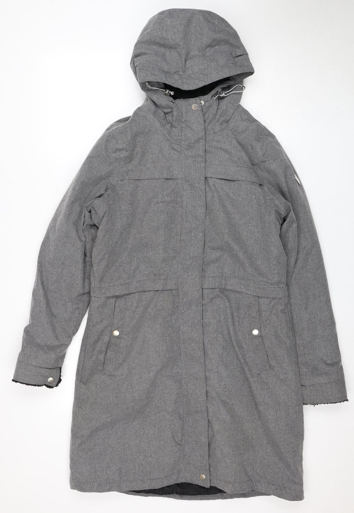 Regatta Women's Grey Parka Coat Size 12