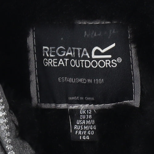 Regatta Women's Grey Parka Coat Size 12