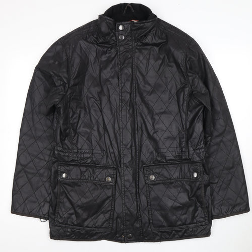 Gryphon Men's Black Quilted Jacket M Casual