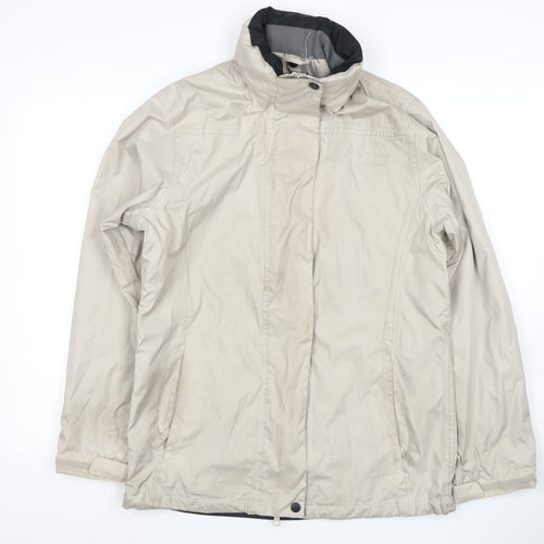 Hi Gear Beige Waterproof Unisex Jacket Size 10