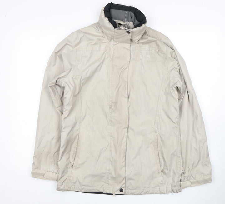 Hi Gear Beige Waterproof Unisex Jacket Size 10