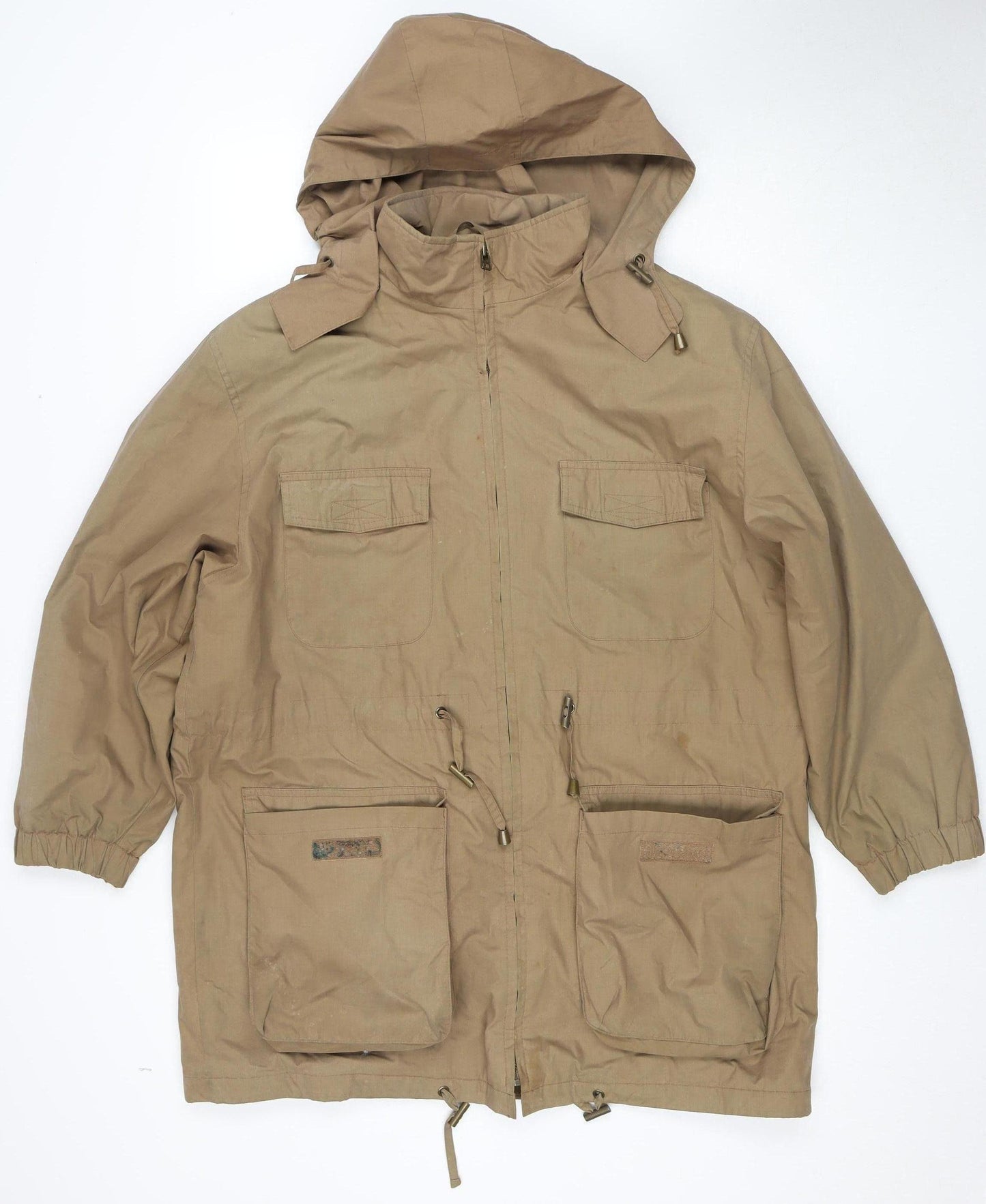 Marks and Spencer Women's Brown Parka Jacket Size 14