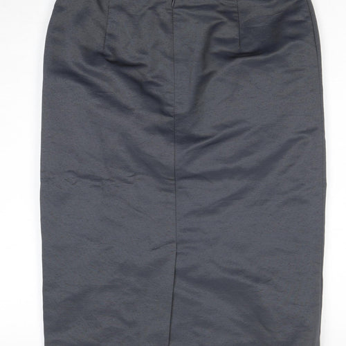 Viyella Women's Grey Pencil Skirt Size 10