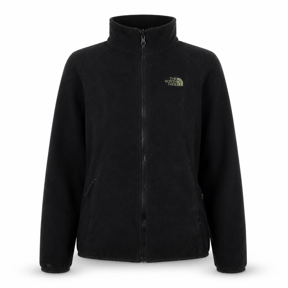 Front view of The North Face Women's Black XS Fleece Jacket