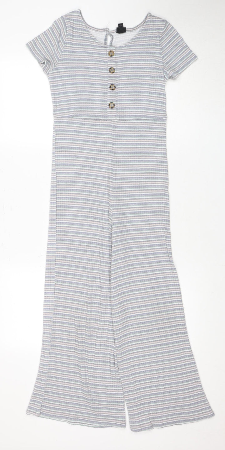 Art Class Women's Multicoloured L Striped Jumpsuit