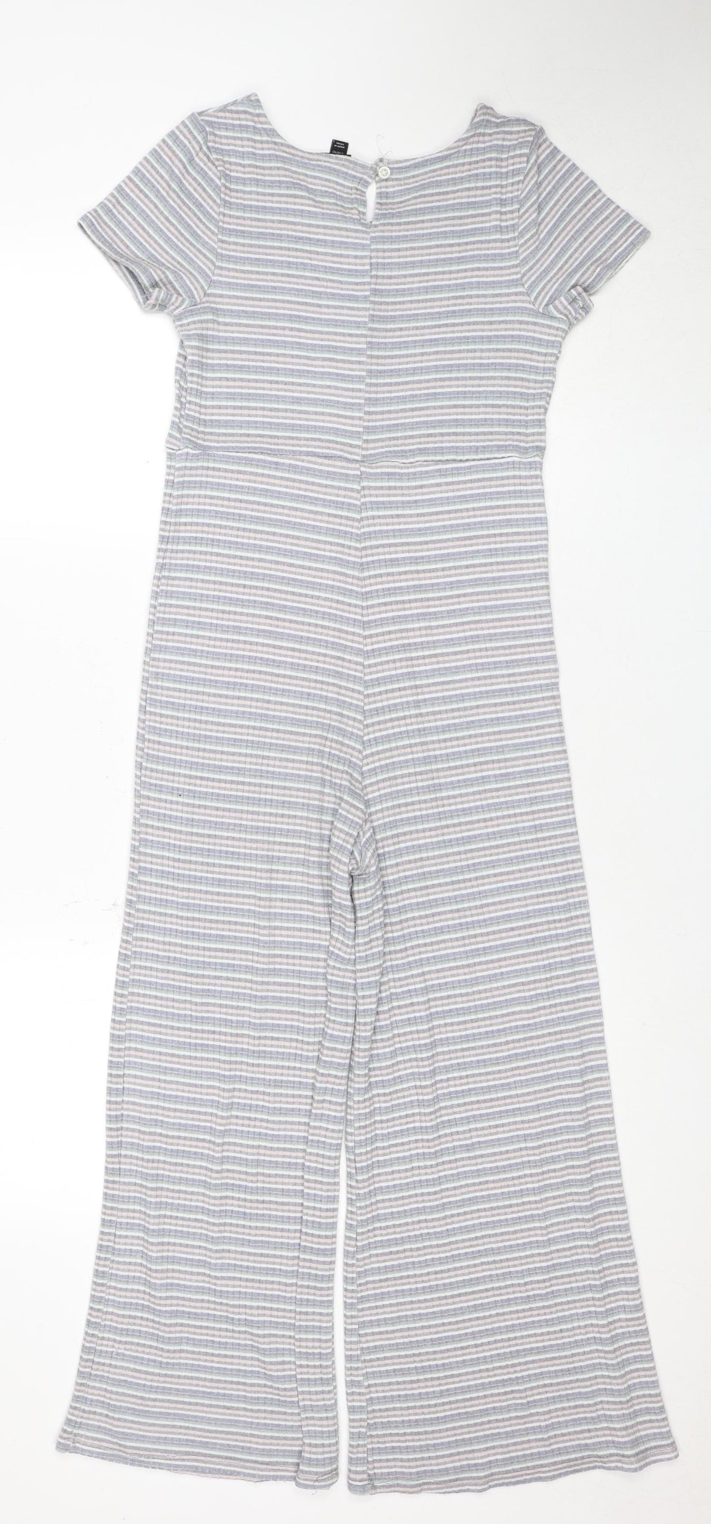 Art Class Women's Multicoloured L Striped Jumpsuit
