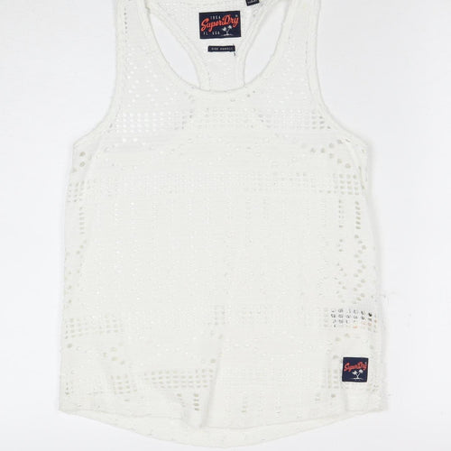 SuperDry Women's White XS Camisole Tank Top