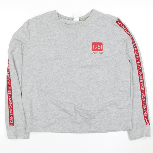 Calvin Klein Men's Grey Pyjama Top M