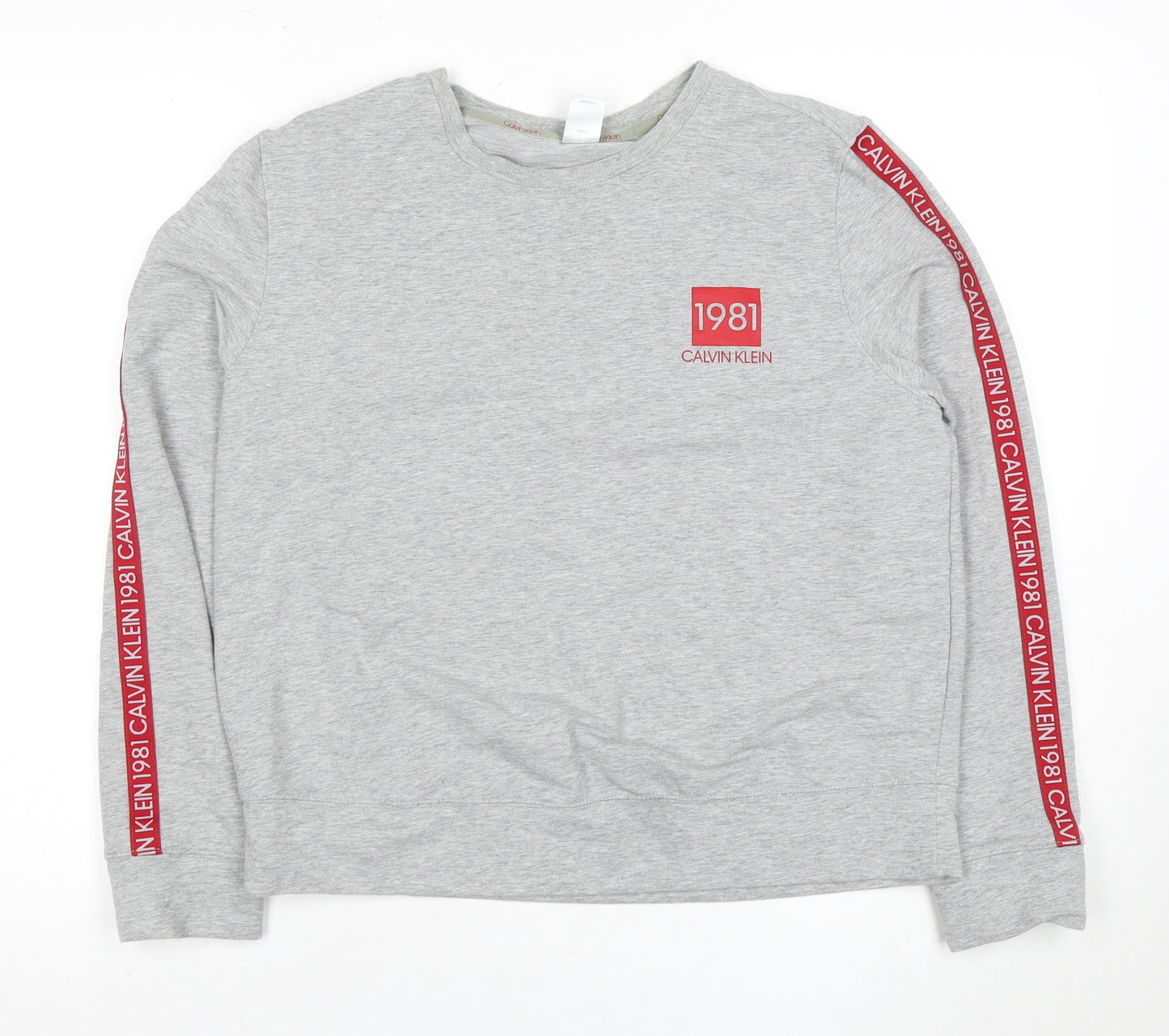 Calvin Klein Men's Grey Pyjama Top M