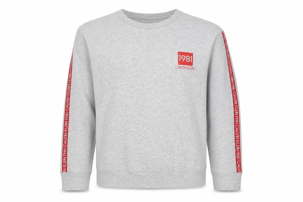 Calvin Klein Men's Grey Pyjama Top M