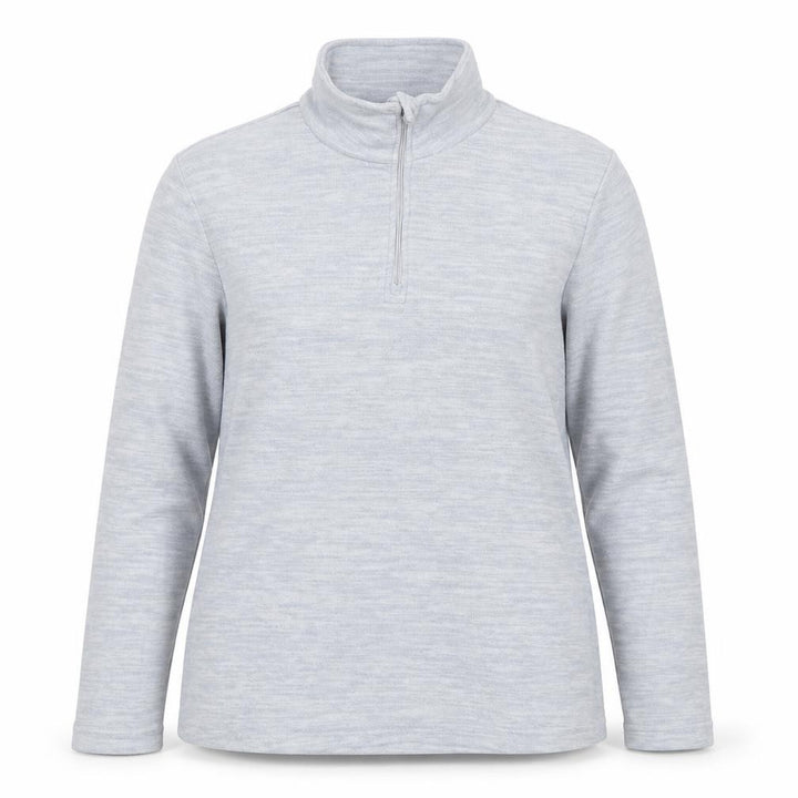 Mountain Warehouse Women's Grey Mock Neck Sweatshirt - Size 12