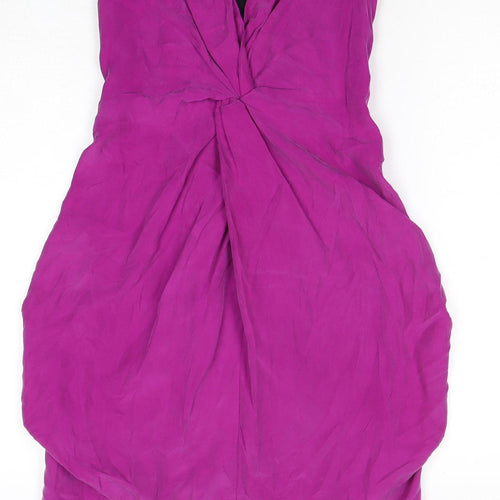 Reiss Women's Purple Bodycon Dress Size 6