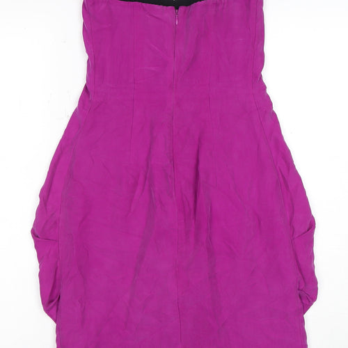 Reiss Women's Purple Bodycon Dress Size 6