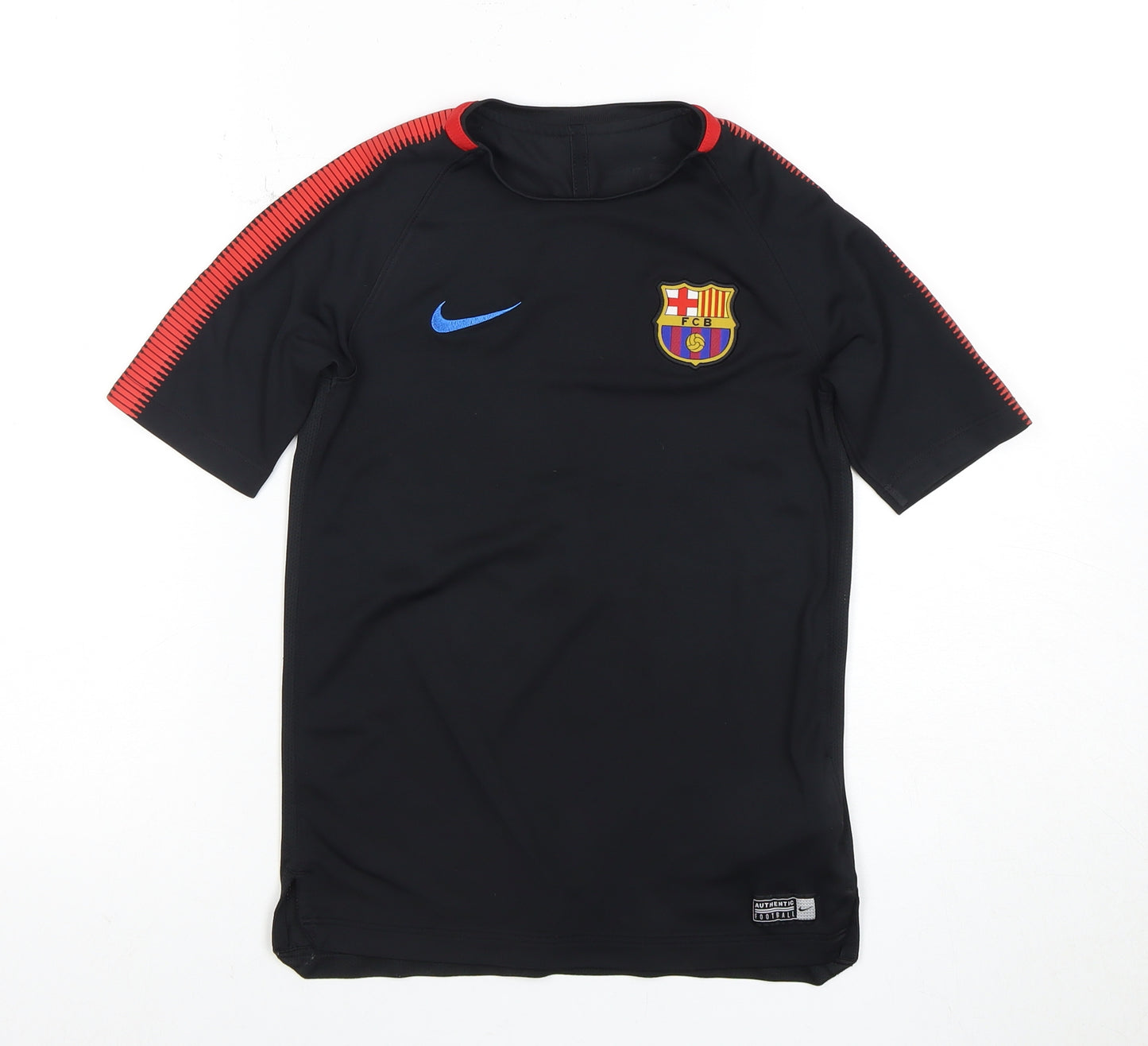 Nike Boys Black Football Jersey, Medium, Team Style