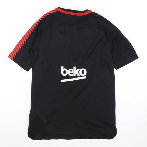 Nike Boys Black Football Jersey, Medium, Team Style