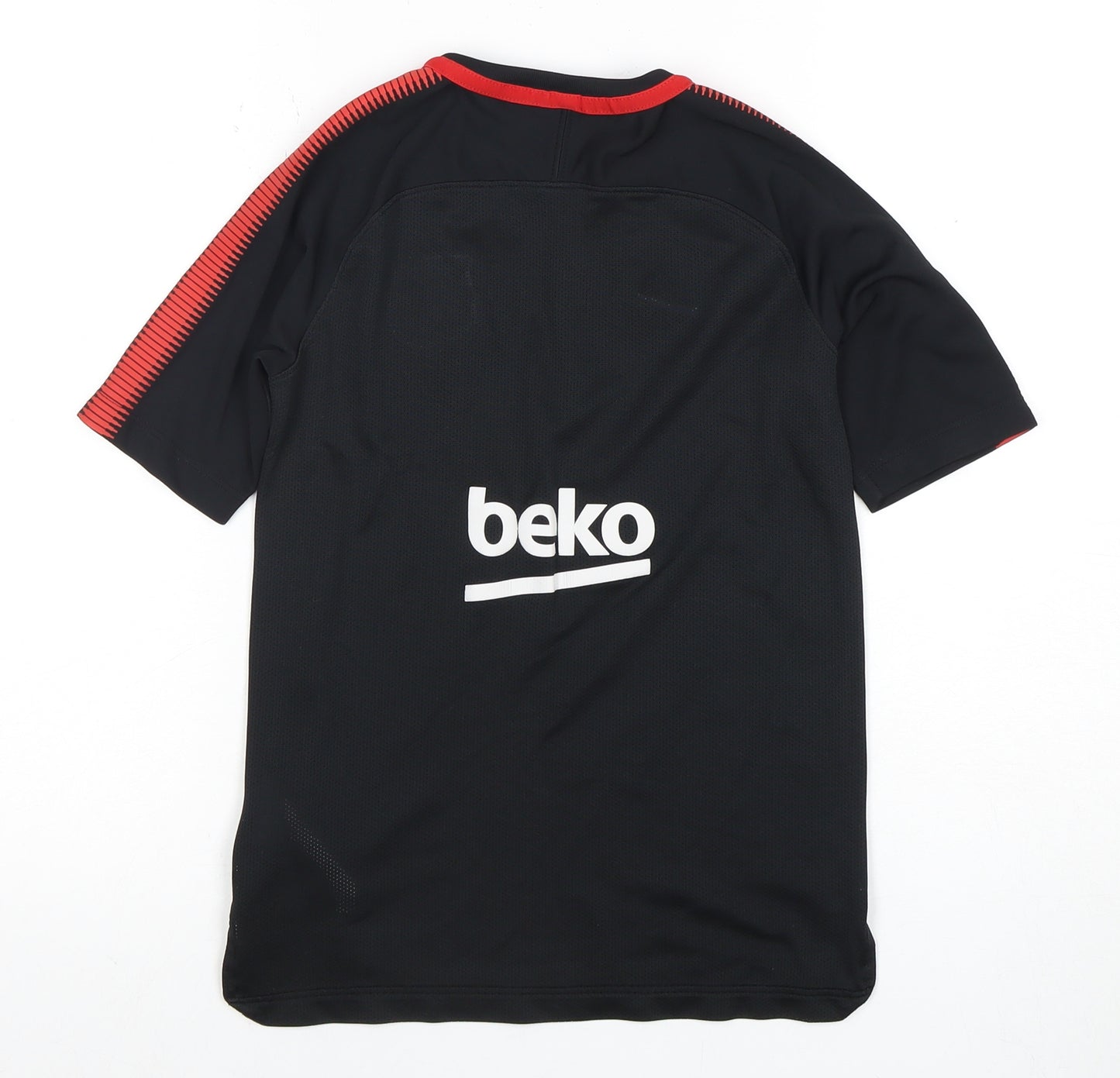 Nike Boys Black Football Jersey, Medium, Team Style