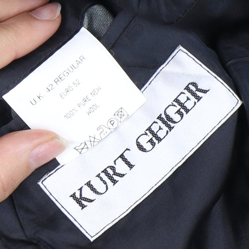 Kurt Geiger Men's Multicoloured Blazer, Size 42, Regular Fit
