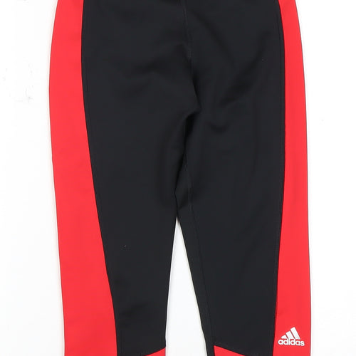 Adidas Women's Black XS Cropped Running Leggings