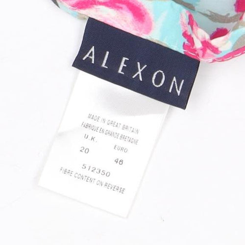 Alexon Women's Multicoloured A-Line Skirt Size 20