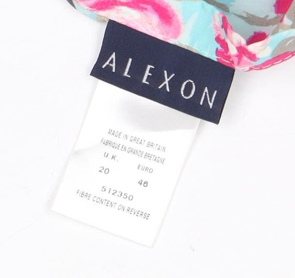 Alexon Women's Multicoloured A-Line Skirt Size 20