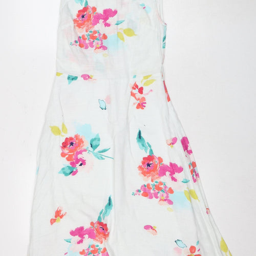 Janette Women's Floral A-Line Dress Size 8 Summer