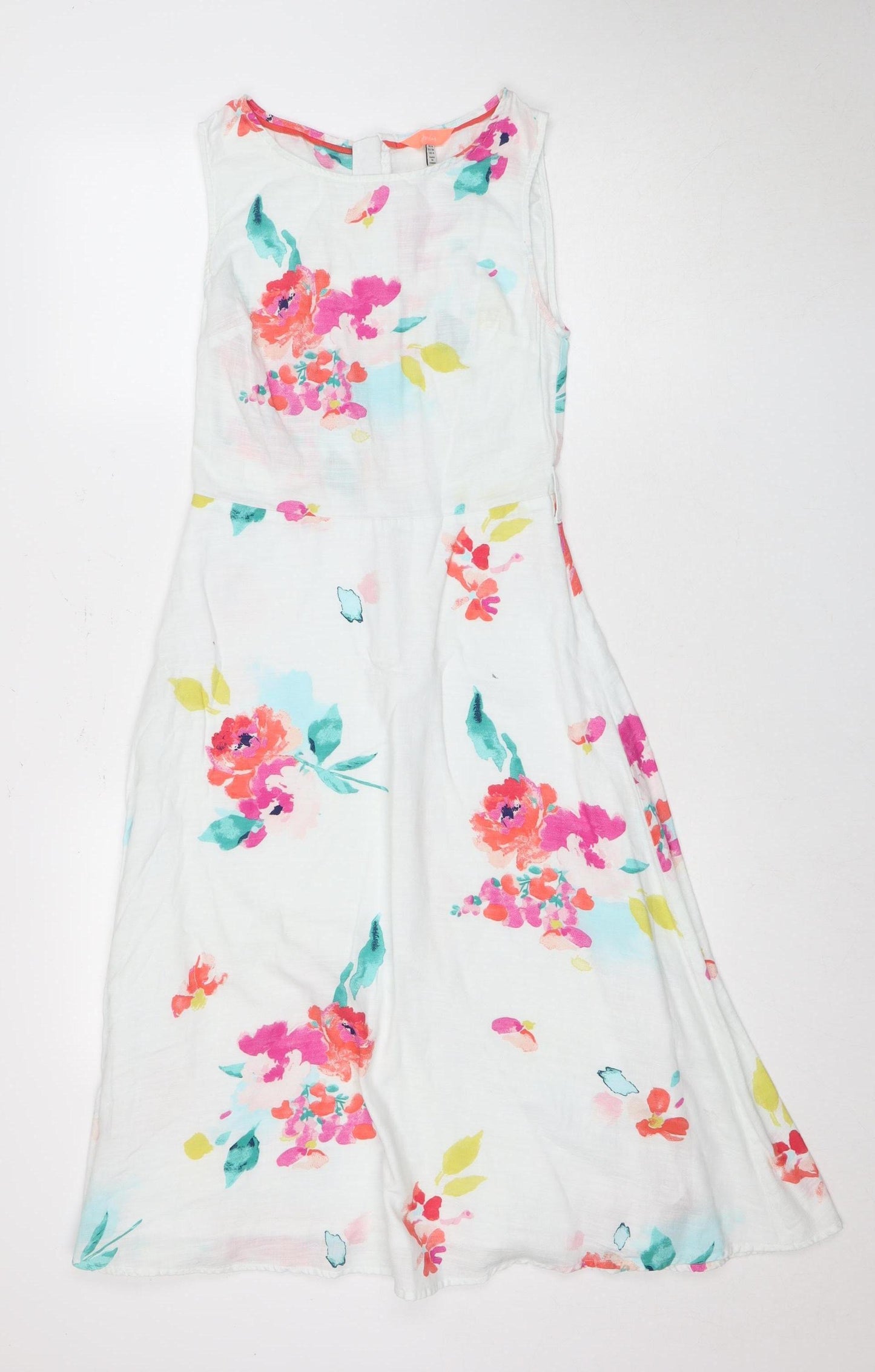 Janette Women's Floral A-Line Dress Size 8 Summer