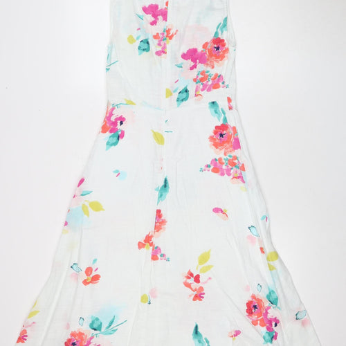 Janette Women's Floral A-Line Dress Size 8 Summer