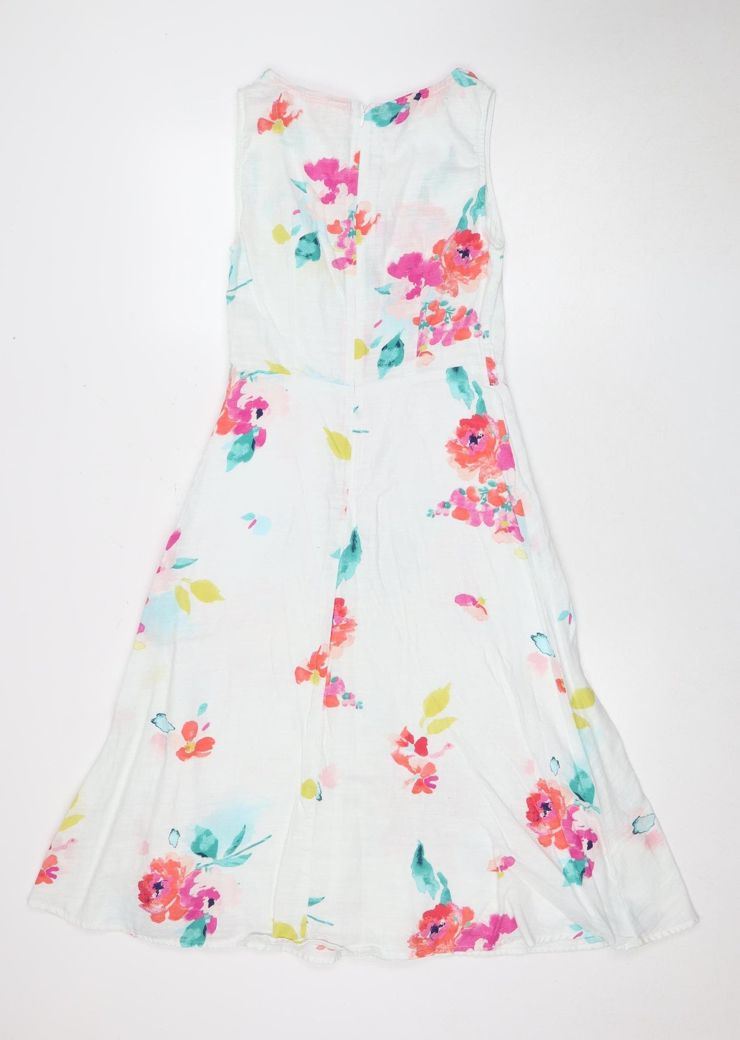 Janette Women's Floral A-Line Dress Size 8 Summer