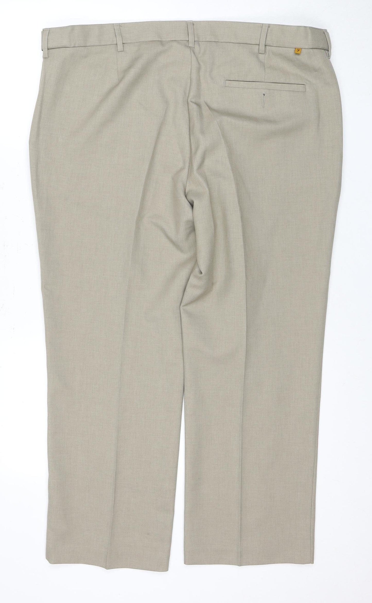 Farah Men's Beige Classic Trousers Size 40