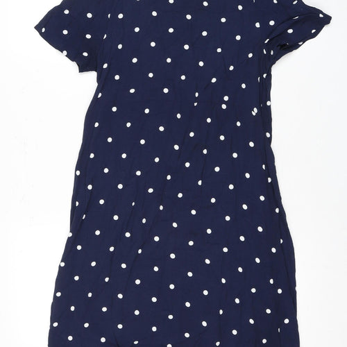 Joules Women's Blue Polka Dot Dress Size 6