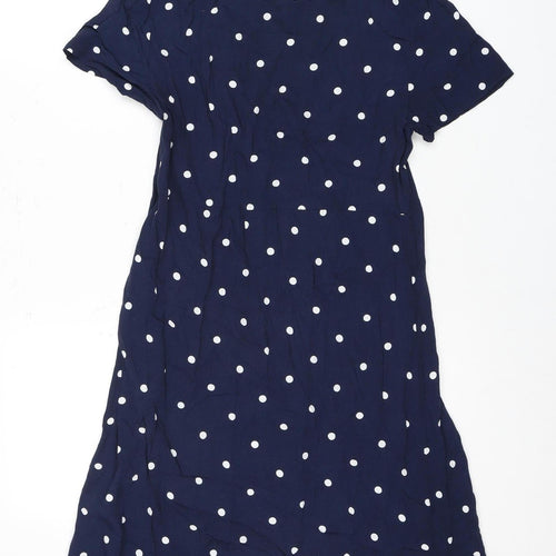 Joules Women's Blue Polka Dot Dress Size 6