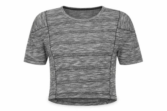 Front view of Whistles Women's Grey Jumper M Round Neck