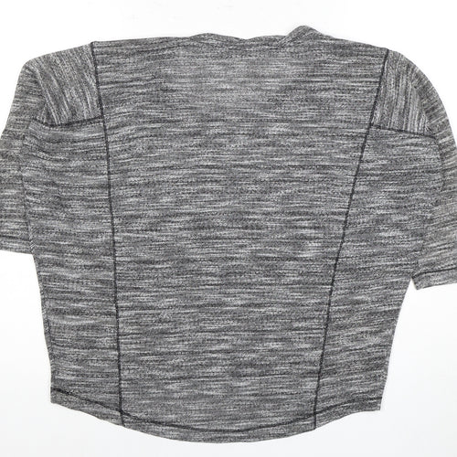 Whistles Women's Grey Jumper M Round Neck