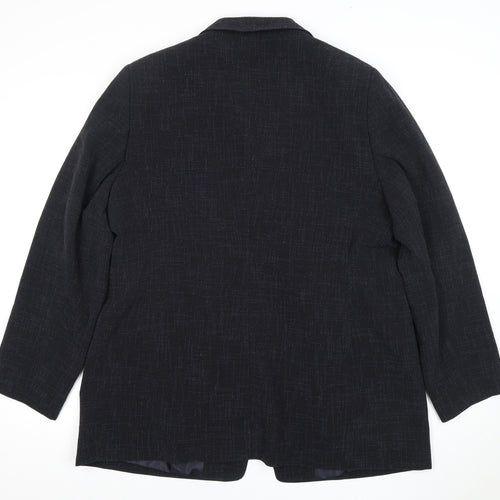 Windsmoor Women's Black Blazer, Size 18, Classic Fit